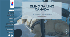 Desktop Screenshot of blindsailing.ca